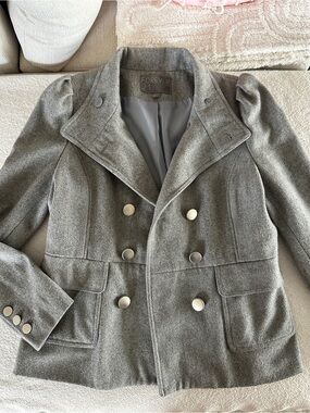 Women’s Gray Pea coat